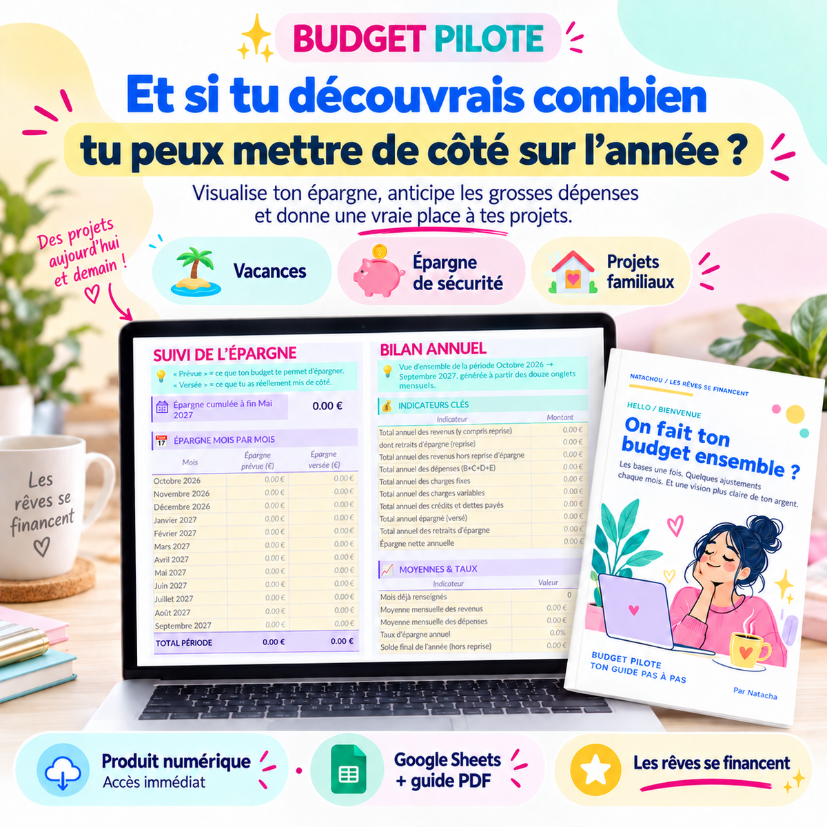 Budget Pilote – Le tableur qui simplifie ton budget familial